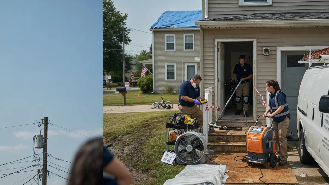Water Damage Repair in Sunbury, OH near me